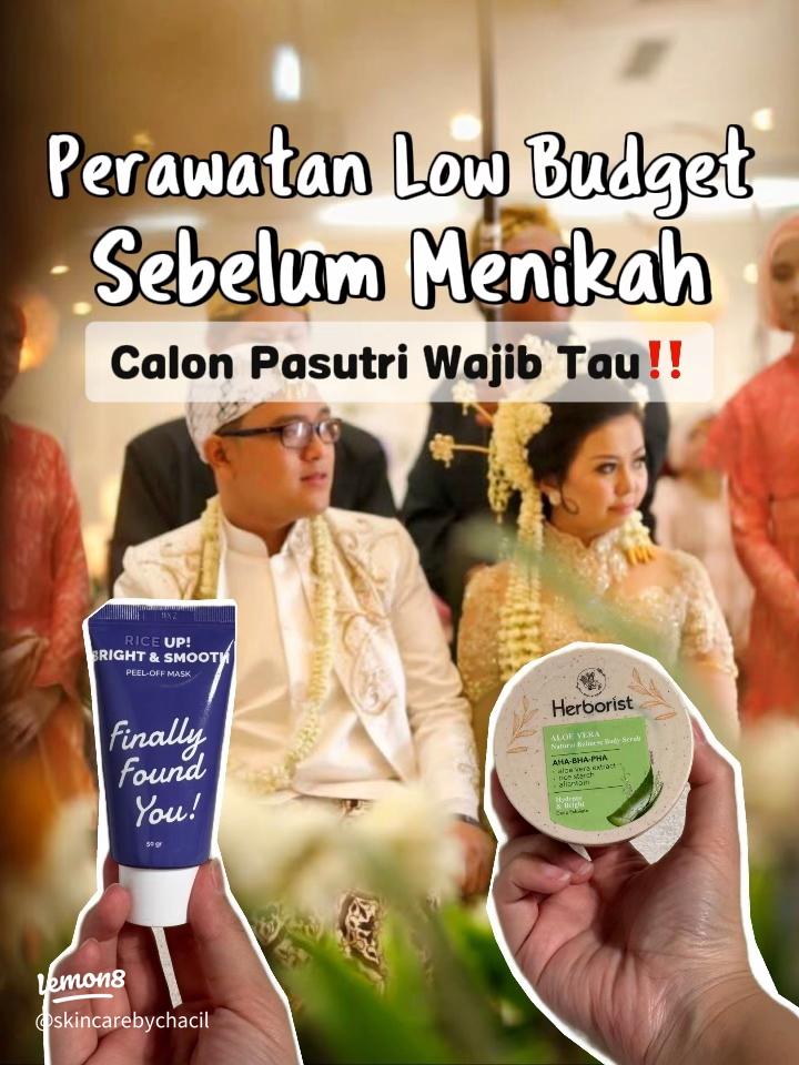 Persiapan kulit seminggu sebelum hari pernikahan biar glowing maksimal